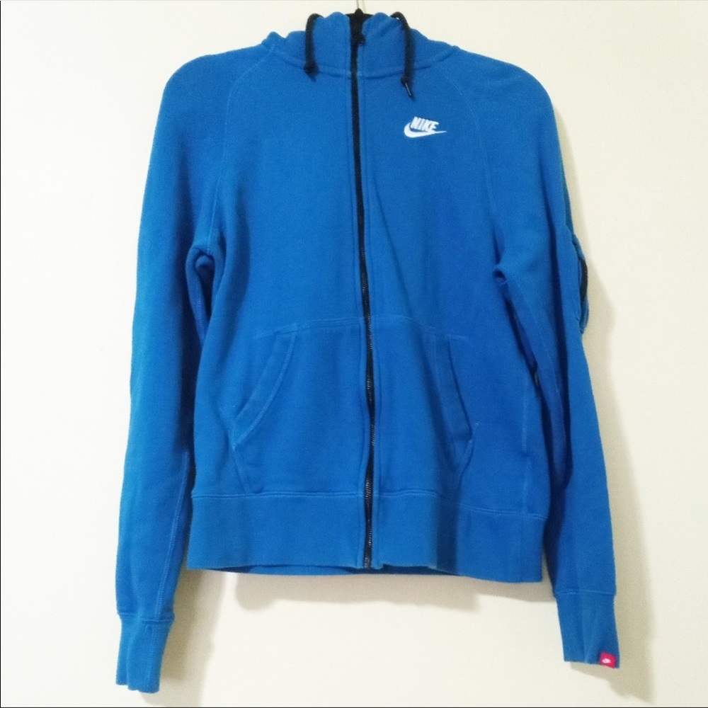 Blue Nike Hoodie Small